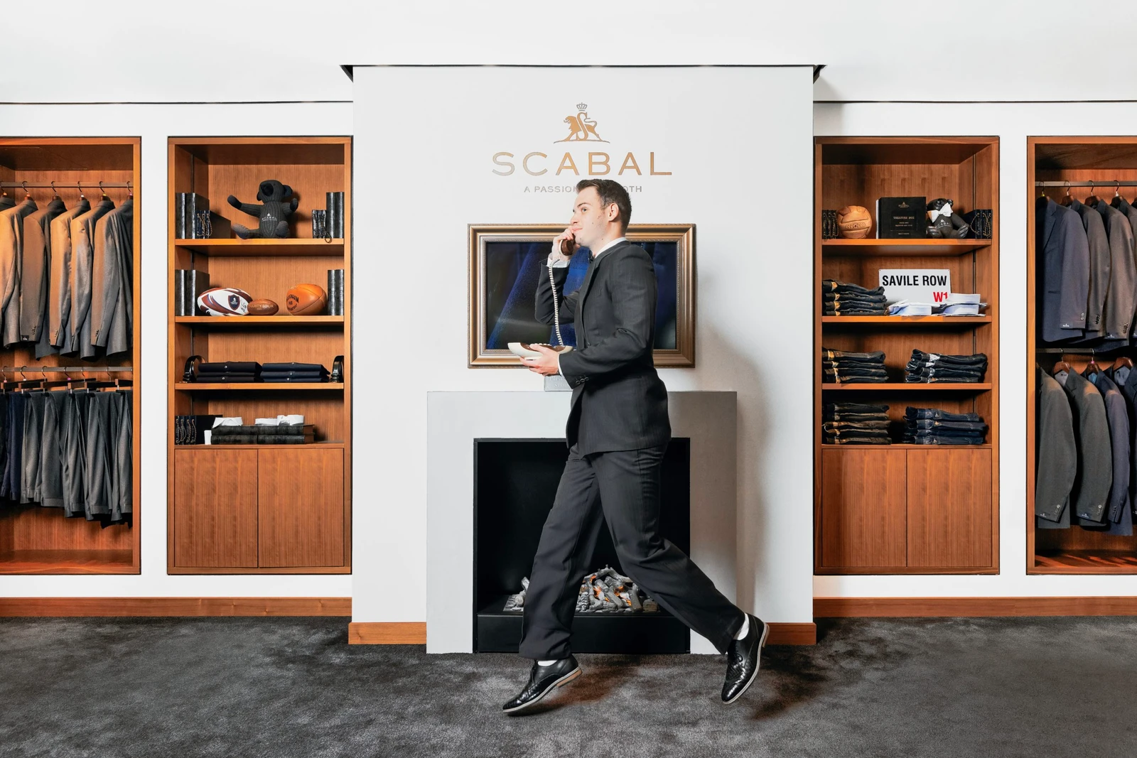 Reportage corporate, maison Scabal