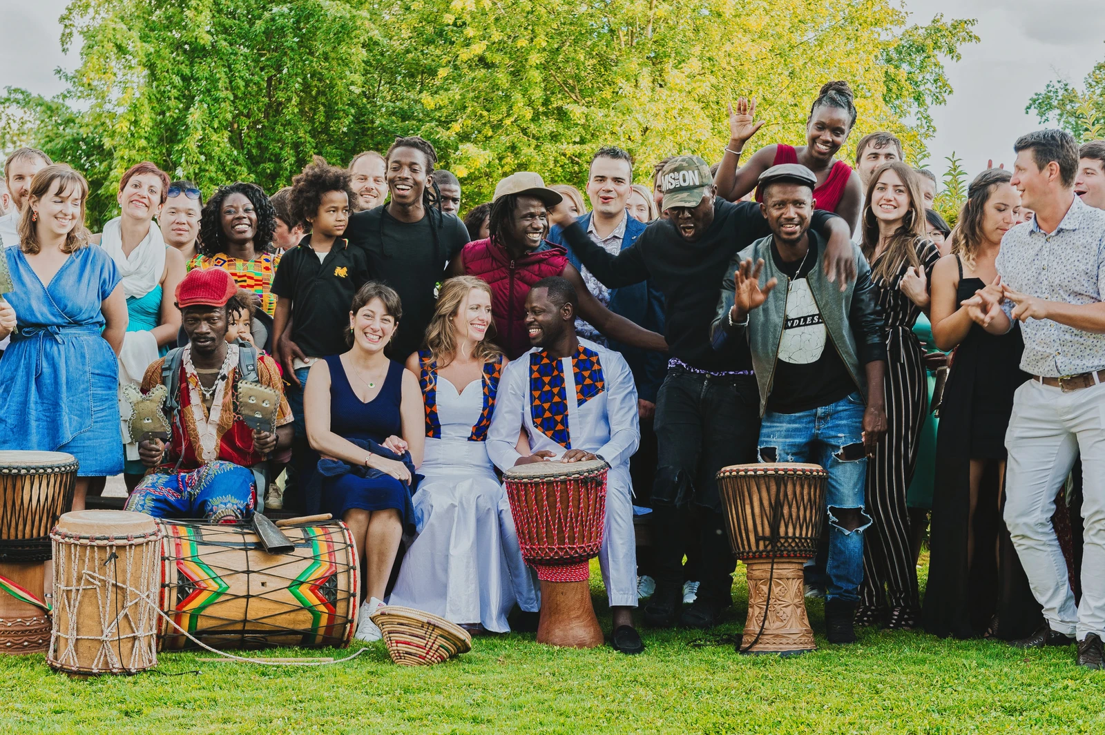 Mariage au Domaine du Colombiers, Charlotte et Moussa